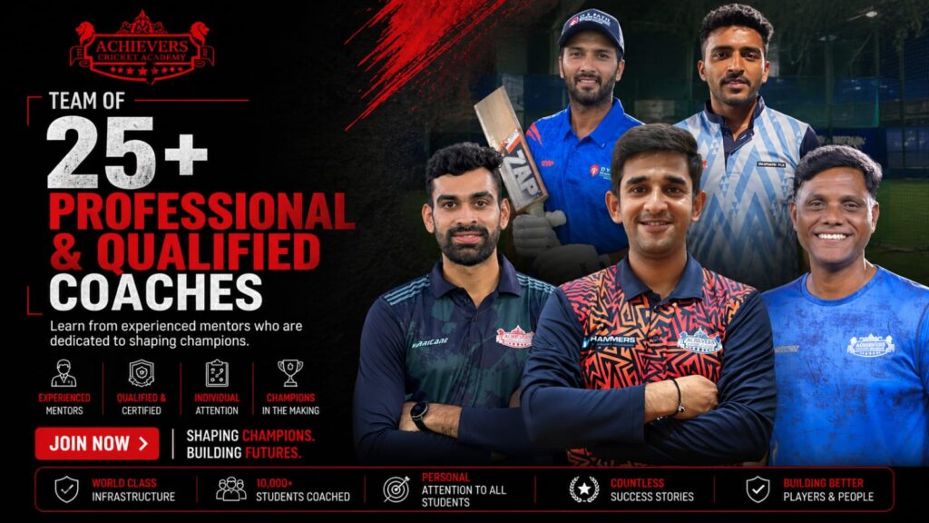 achievers cricket academy in mumbai